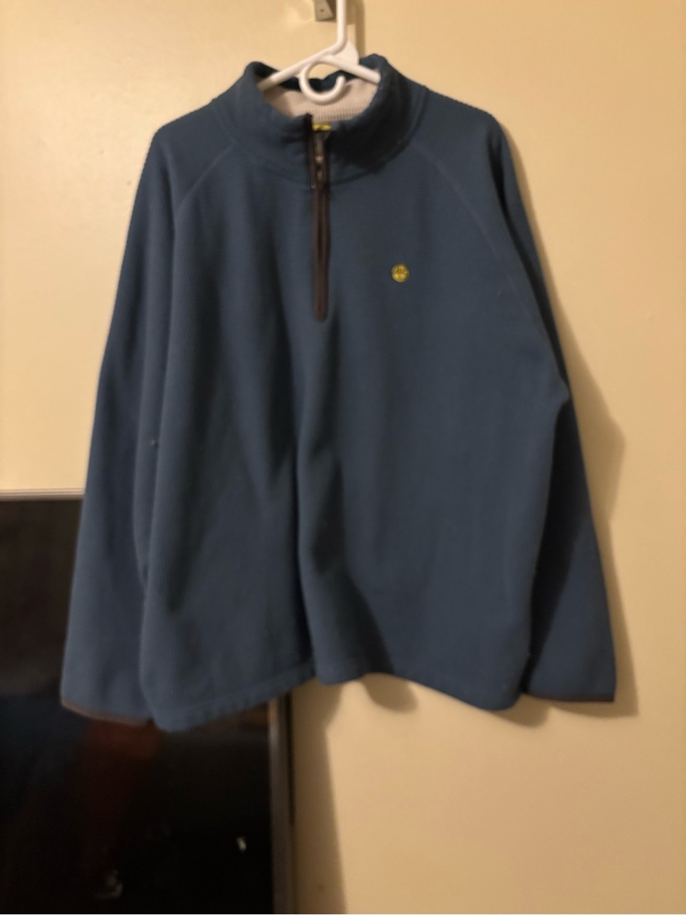 The North Face Men's Slate Blue Half-Zip Fleece Pullover